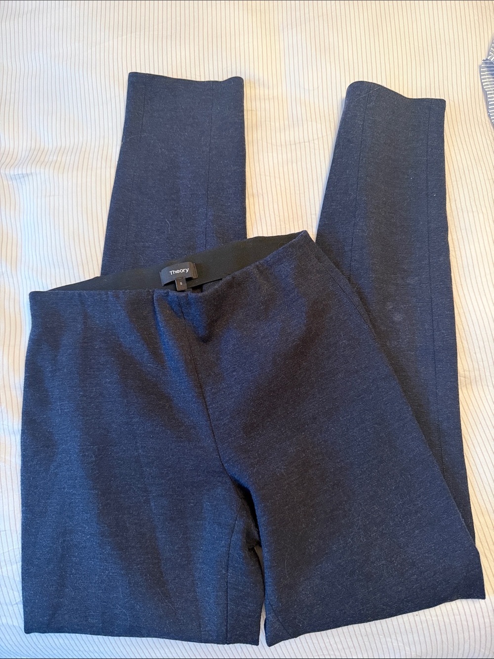 Theory Navy Skinny Ponte Jeans